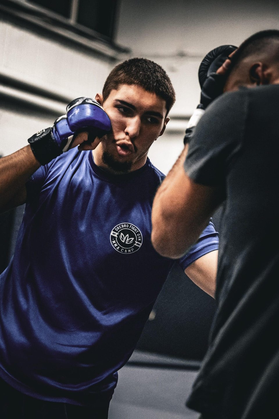 Sparring på Örebro Fight Gym